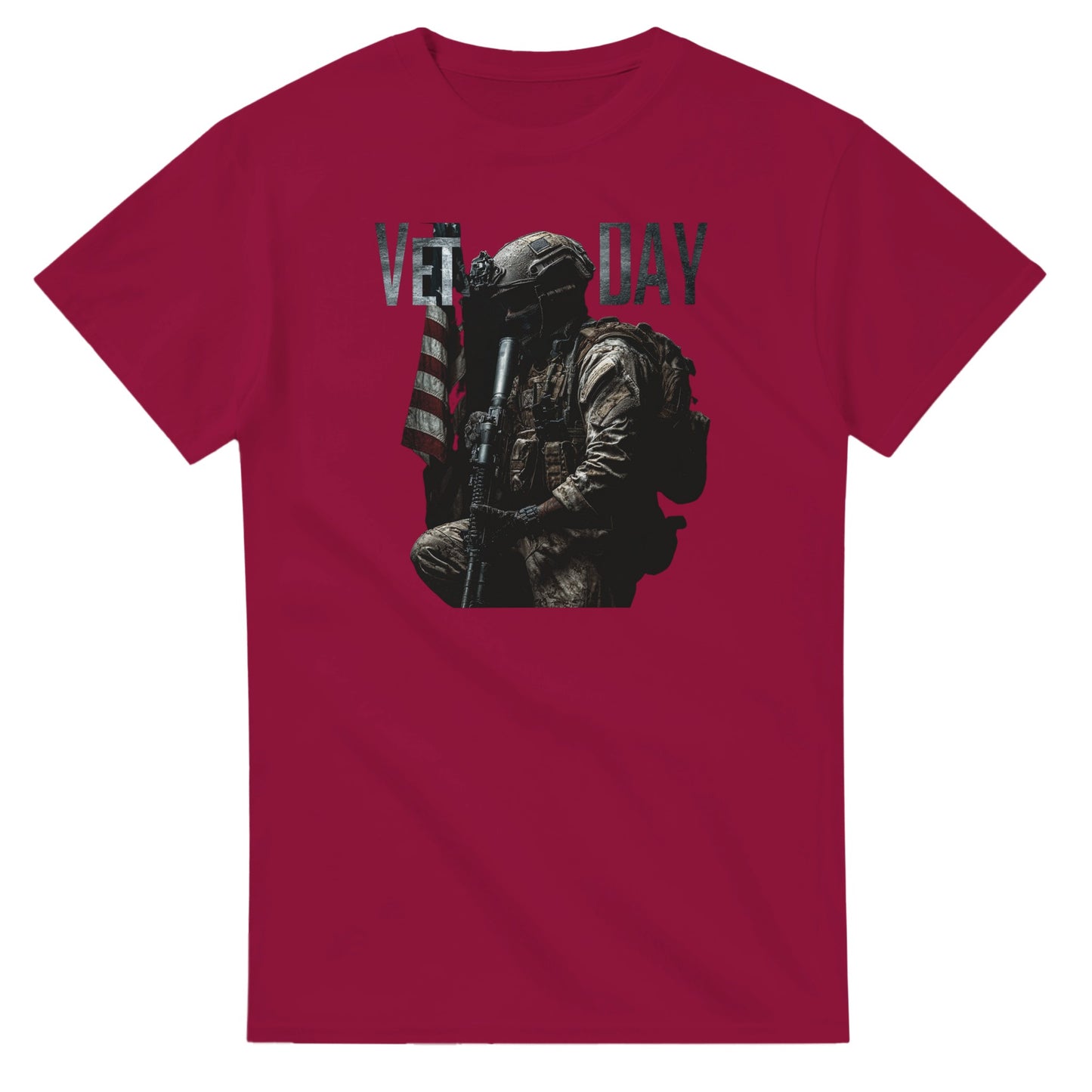 Veteran's Day Tactical Tribute on a heavyweight t-shirt