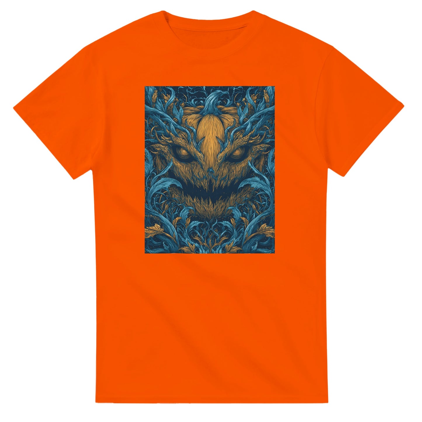 Mystic Harvest Guardian on a Heavyweight T-shirt