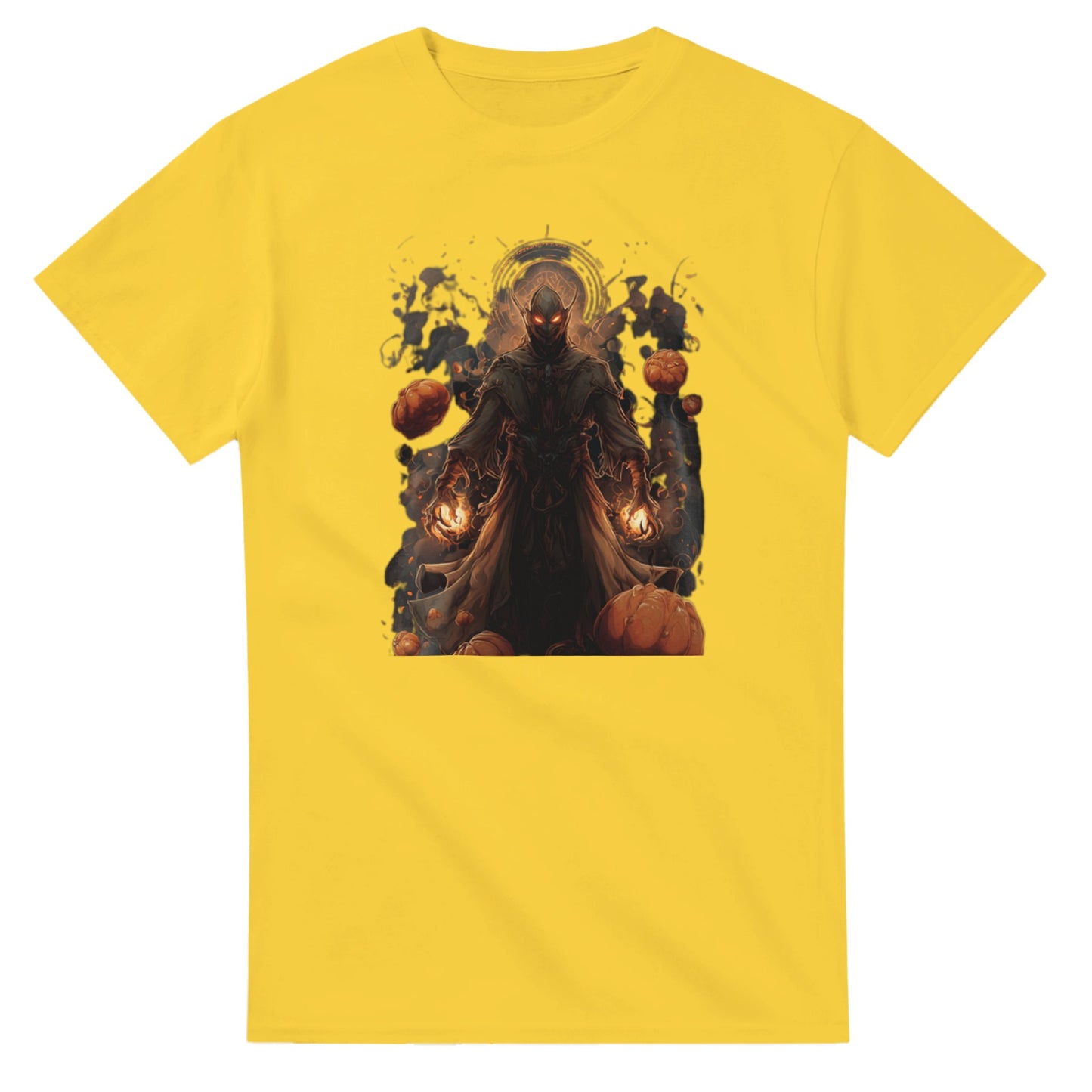 Mystical Halloween Spirit on a Heavyweight T-shirt