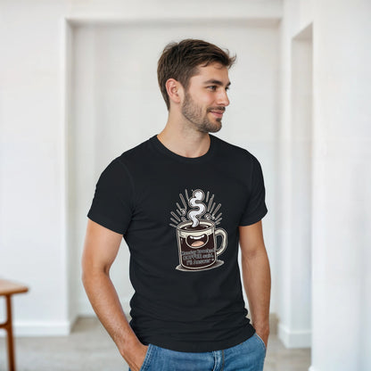 Charming Lil' Caped Vampire on a kids Heavyweight T-shirt