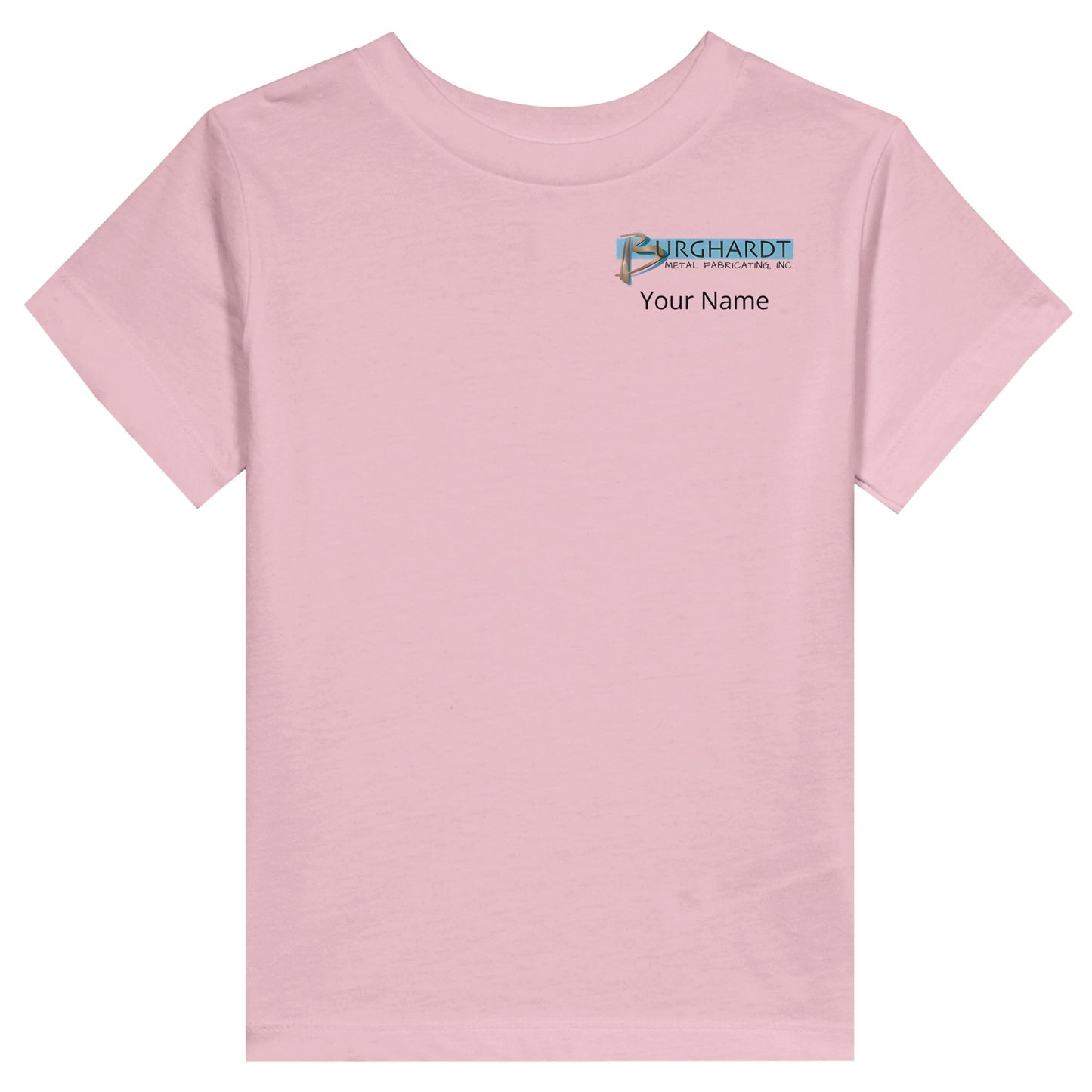 Burghardt Metal Fabricating, Inc., logo on a Toddler T-Shirt