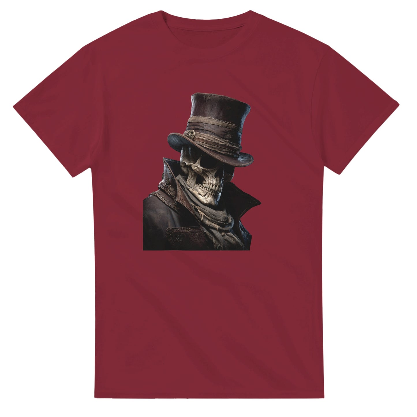 Steampunk Skull on a Heavyweight T-shirt
