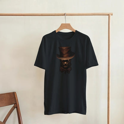 Mysterious Glimmering Eyes on a Heavyweight T-shirt