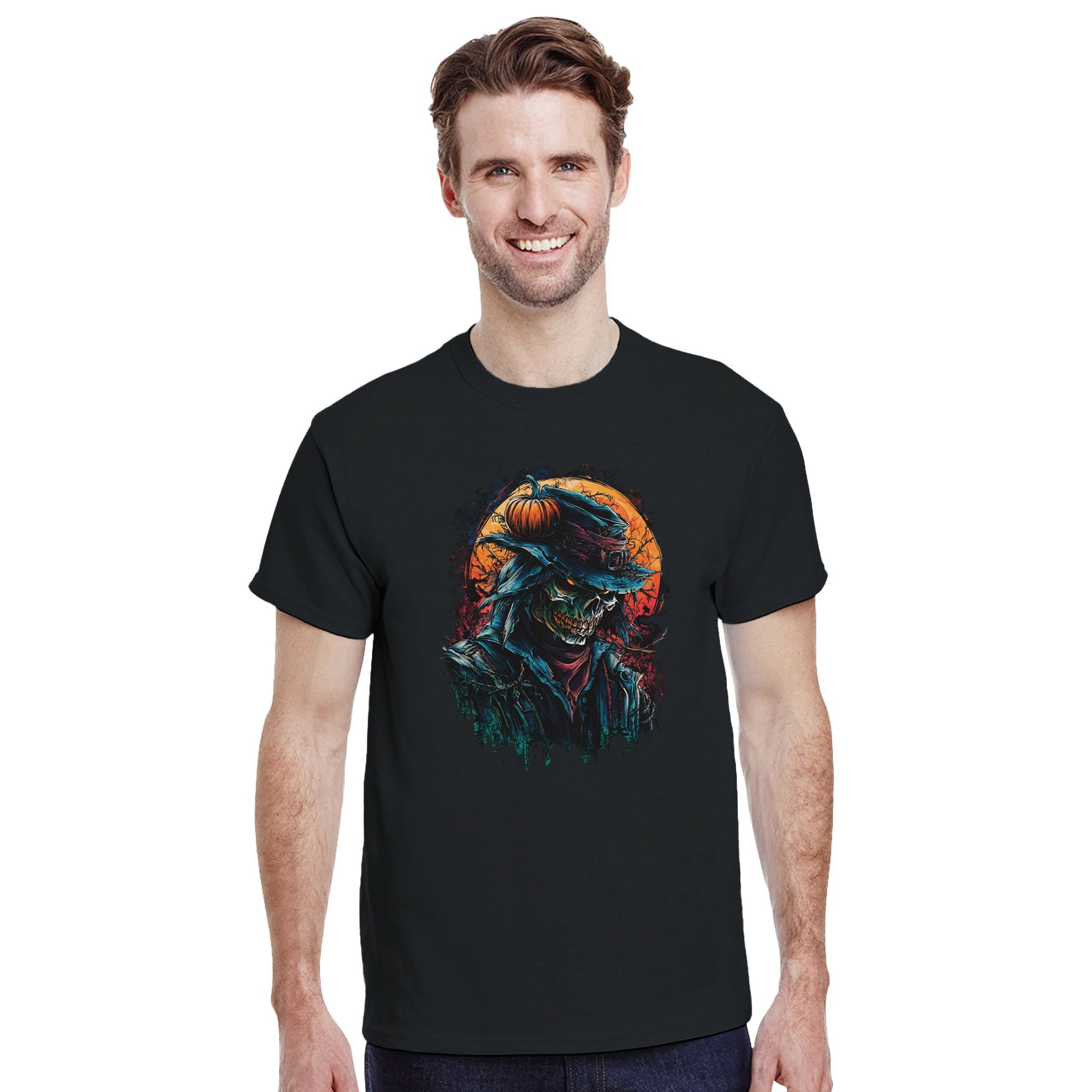 Sinister Scarecrow on a Heavyweight T-shirt