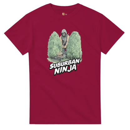 Suburban Ninja graphic design on a Heavyweight T-shirt