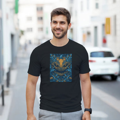 Mystic Harvest Guardian on a Heavyweight T-shirt