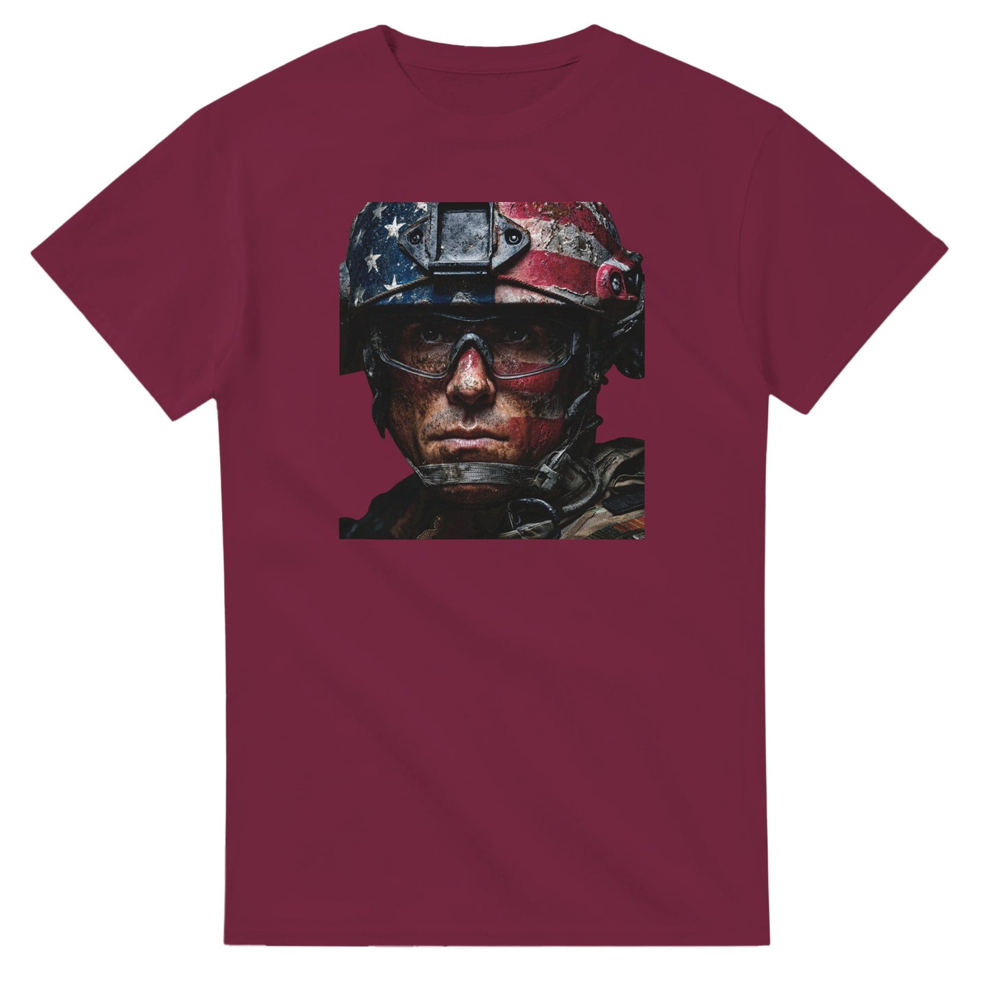 Patriotic Spirit Comfort on a heavyweight t-shirt