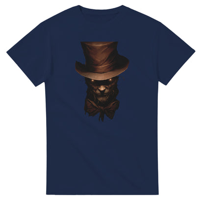Mysterious Glimmering Eyes on a Heavyweight T-shirt