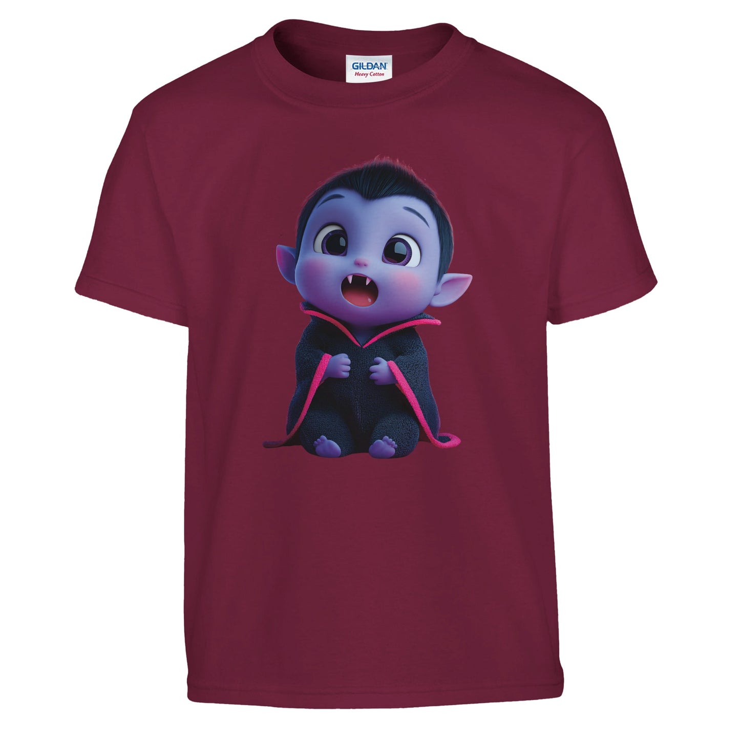 Cute Lil' Vampire on a Heavyweight T-shirt