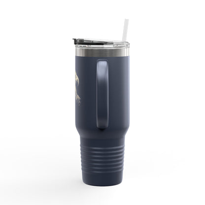 Heritage Eagle Head of a  40oz Insulated Travel Mug