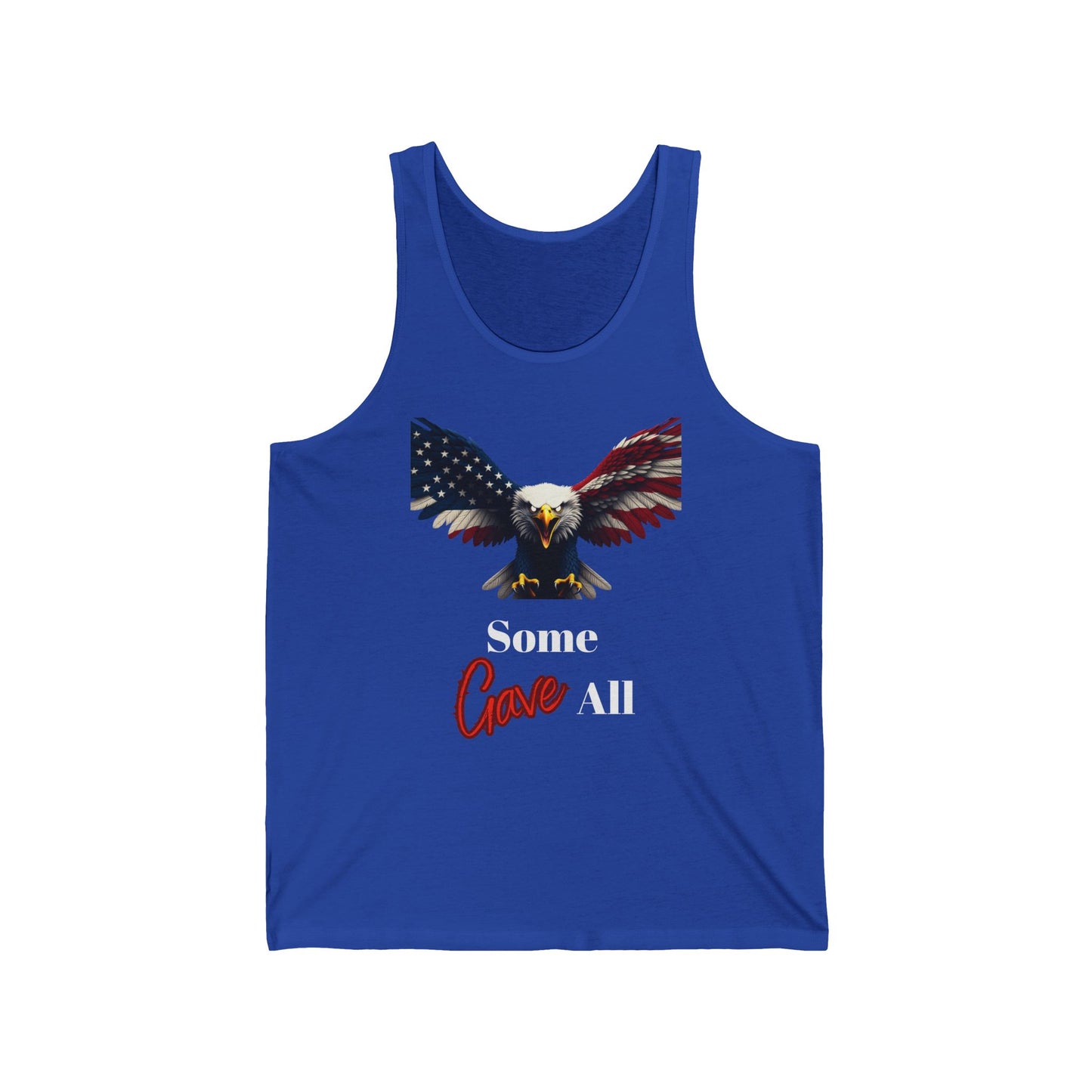 Some Gave All Patriotic Eagle - Premium Tank Top