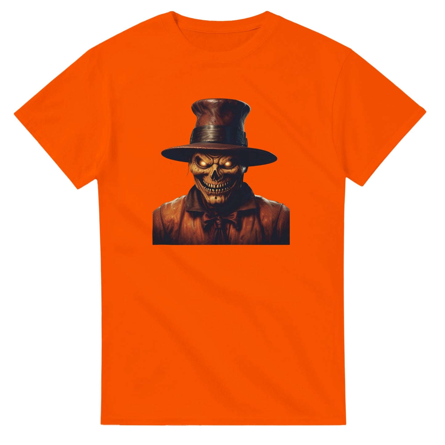 Ghoulish Grin on a Heavyweight T-shirt