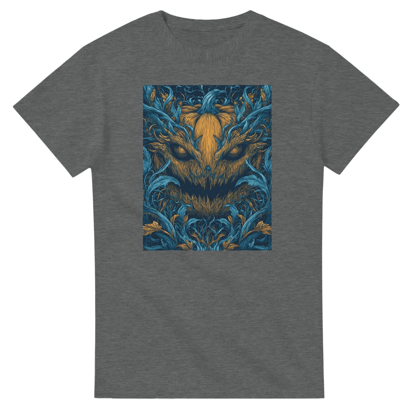 Mystic Harvest Guardian on a Heavyweight T-shirt