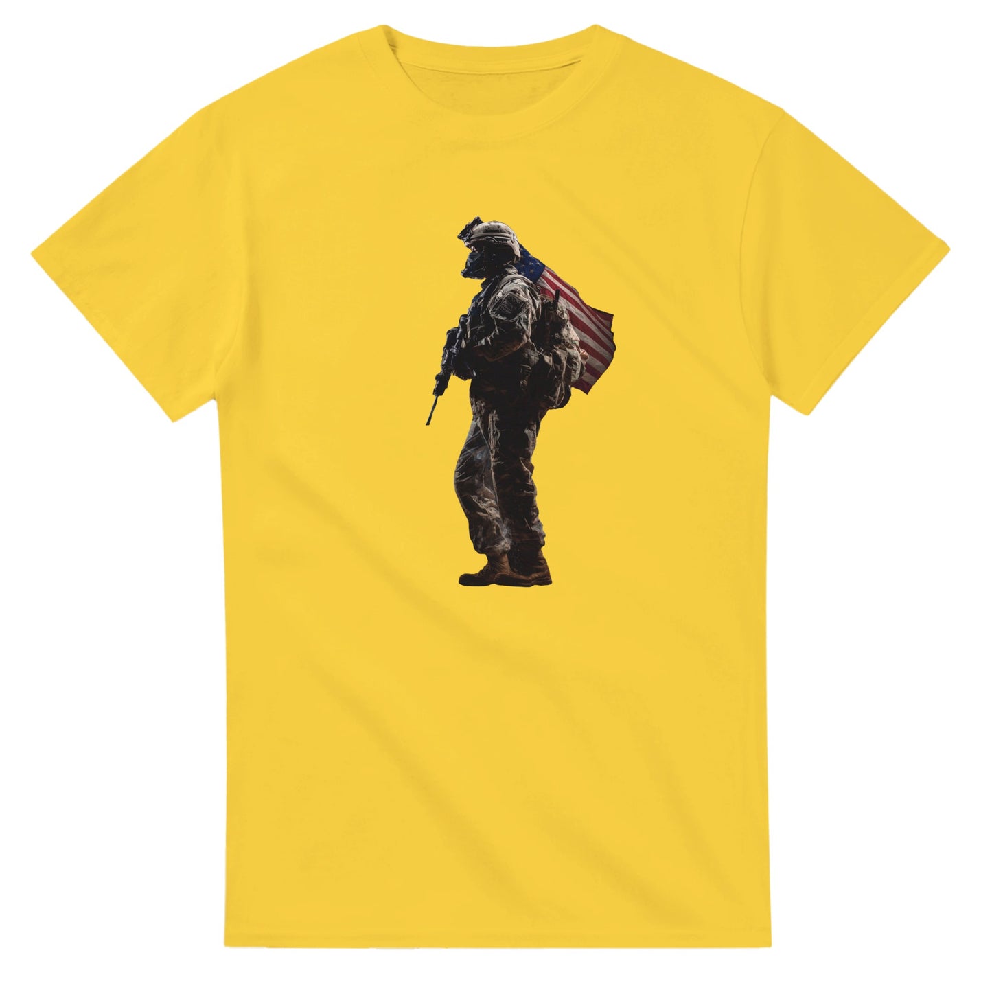 American Patriot on a heavyweight t-shirt