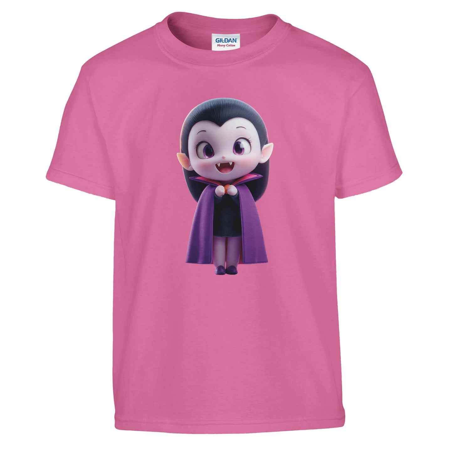 Cute Lil' Vampire on a Heavyweight T-shirt