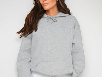 Comfortable Casual Gray Hoodie for Everyday Wear
