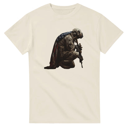 Patriotic Tribute on a heavyweight t-shirt