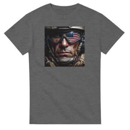 Strength & Freedom on a heavyweight t-shirt