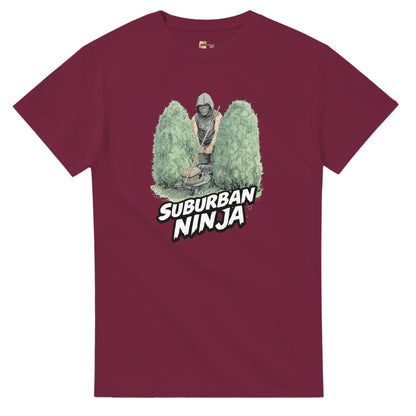 Suburban Ninja graphic design on a Heavyweight T-shirt