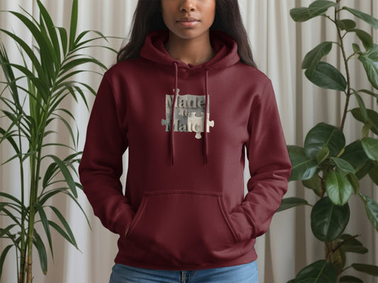 Burgundy Made to Match Hoodie Perfect for Any Occasion