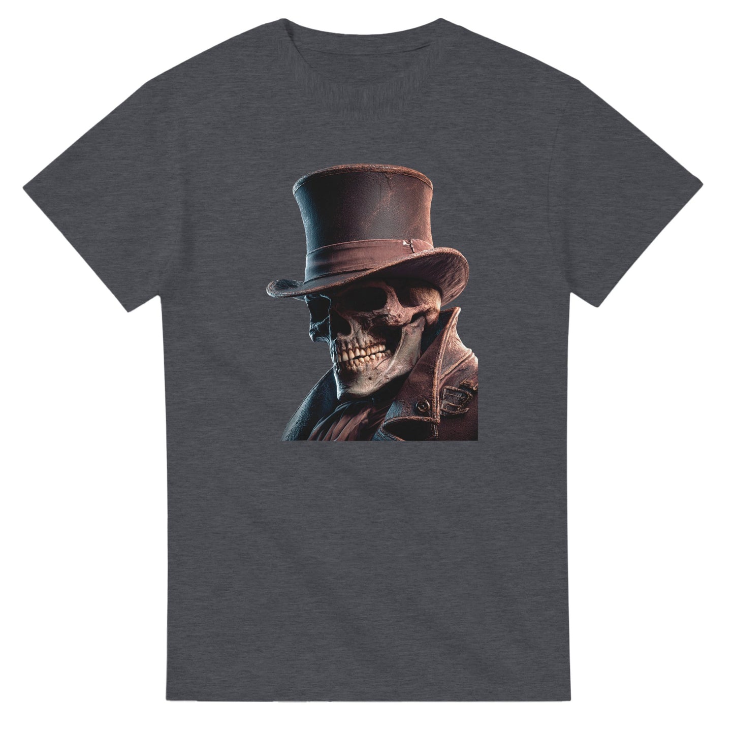 Steampunk Skeleton on a Heavyweight T-shirt