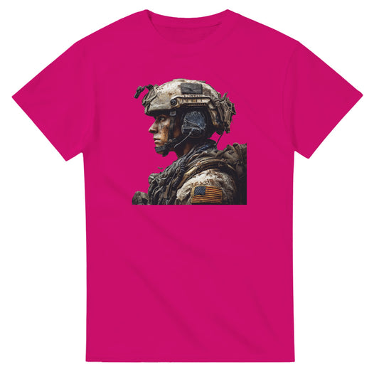 Rugged Patriot on a heavyweight t-shirt