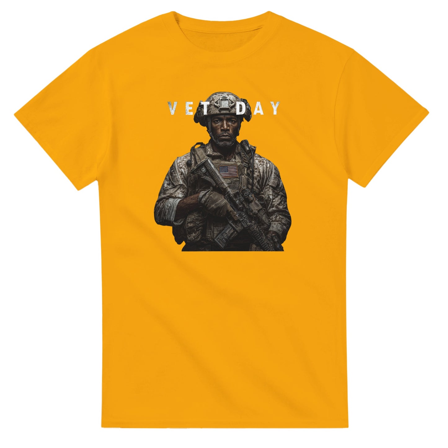 Vet Day Honor on a heavyweight t-shirt