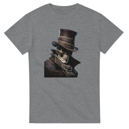 Steampunk Skull on a Heavyweight T-shirt