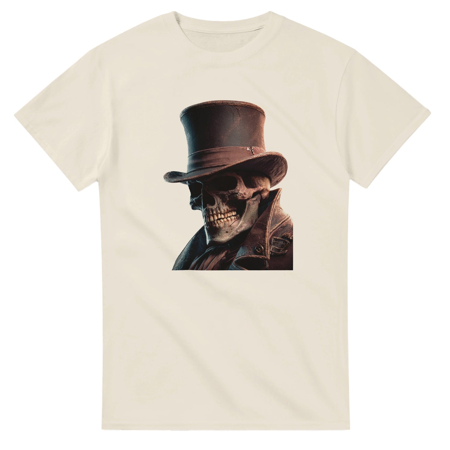 Steampunk Skeleton on a Heavyweight T-shirt