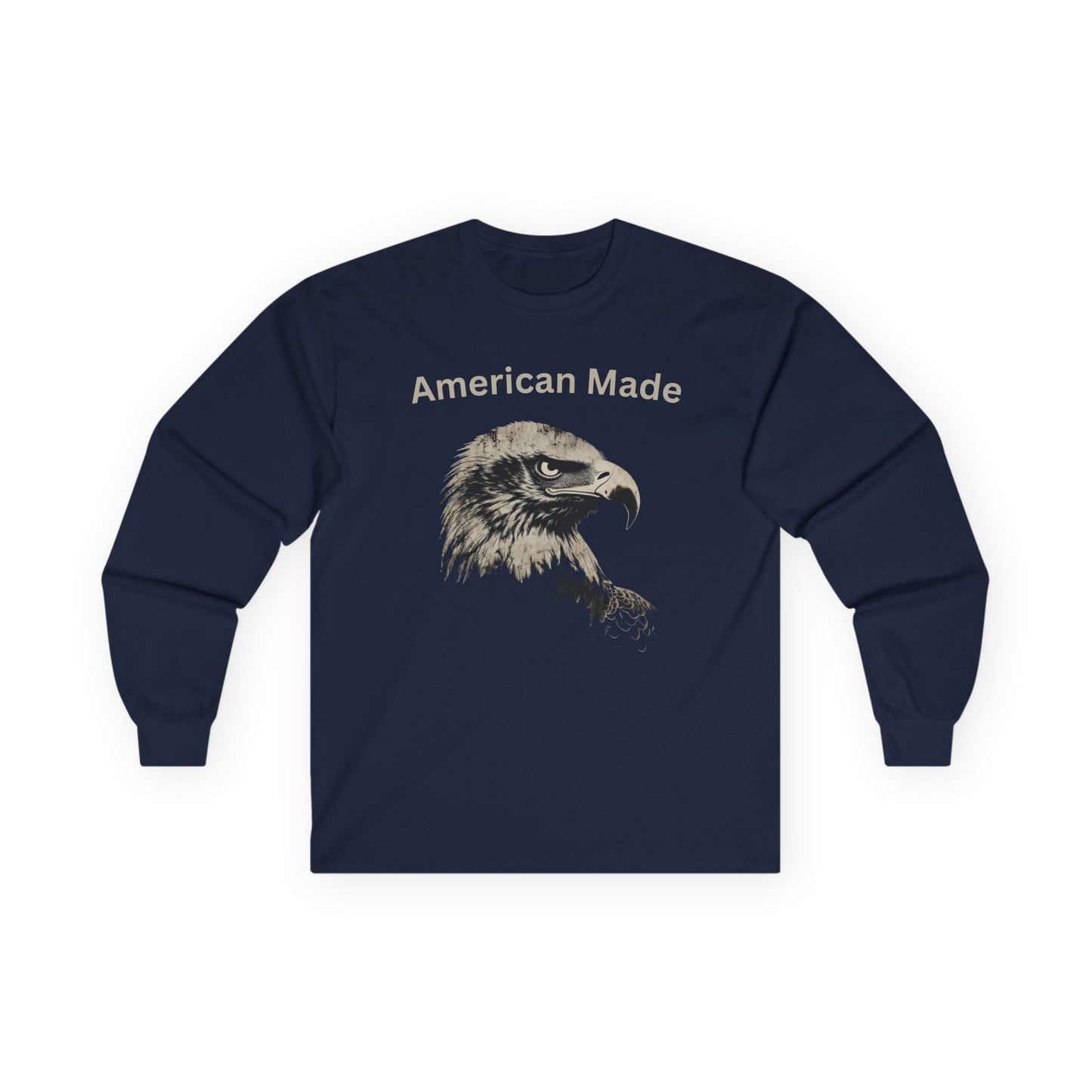 Heritage Eagle - Fabricado en Estados Unidos - Camiseta de manga larga
