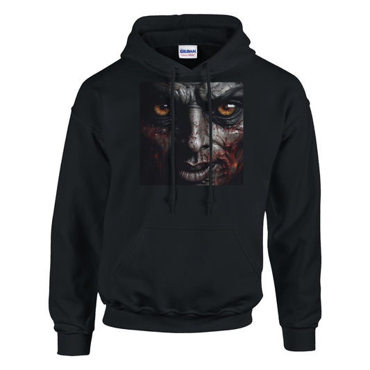 classic unisex pullover hoodie angry blood face personalized