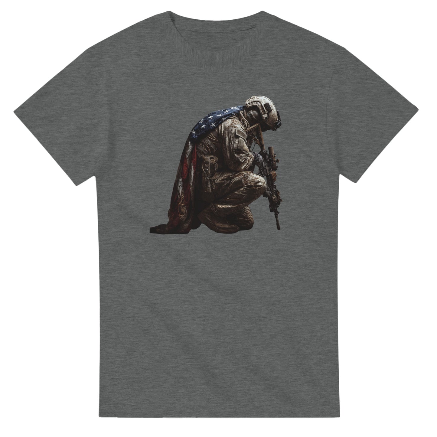 Patriotic Tribute on a heavyweight t-shirt