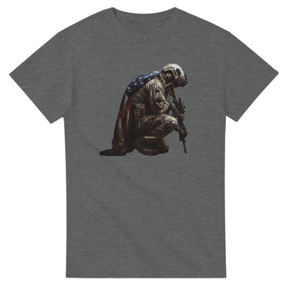 Patriotic Tribute on a heavyweight t-shirt