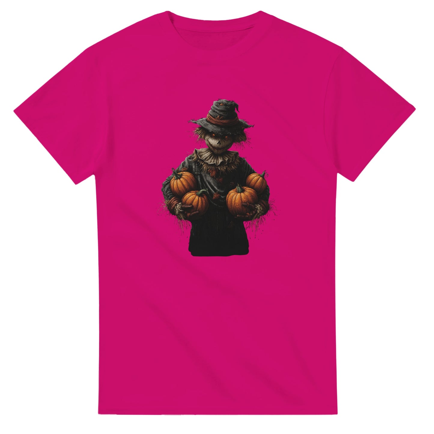 Spooky Scarecrow on a Heavyweight T-shirt