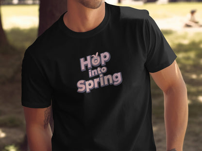 Black Bunny Design Hop into Spring Graphic T-Shirt product type
Hop into Spring
Spring Shirt
Bunny Shirt
Easter Shirt
Rabbit Graphic
Spring Season
Graphic Tee
Black Shirt
Seasonal Apparel
Cute Bunny
Festive Tee
Nature Inspired
Outdoors Theme
Unisex Shirt
Casual Shirt
Animal Print
Springtime Fashion
Unique Design
Fun Shirt
Gift Idea