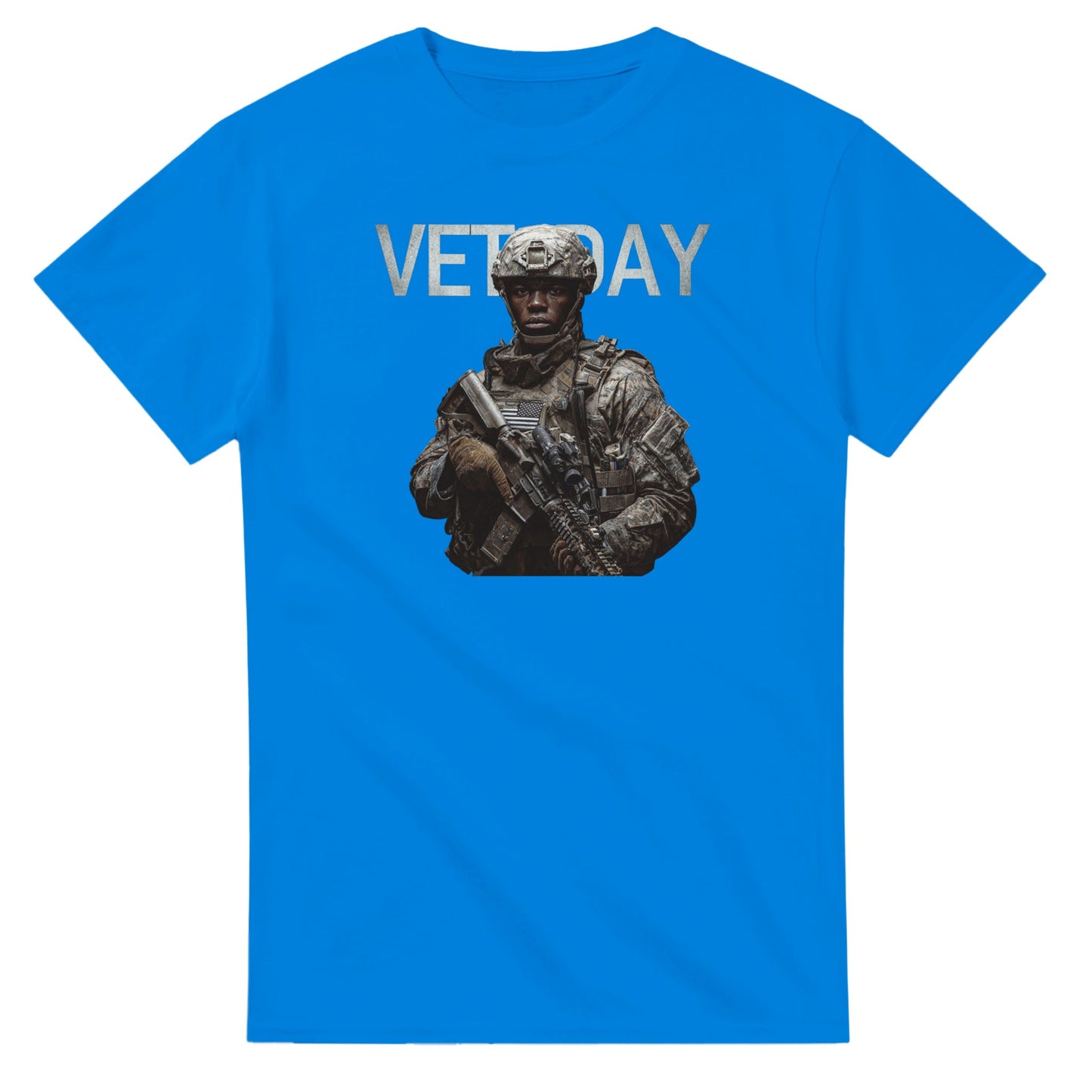 Veteran's Day on a heavyweight t-shirt