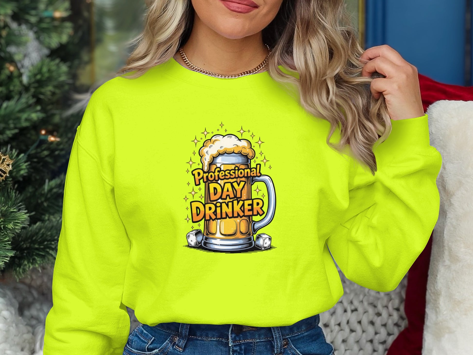 Professional Day Drinker Graphic Sweatshirt