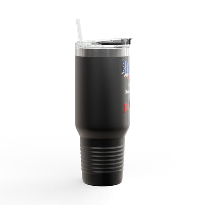 Not A Phase Permanent Patriotic Eagle on a 40oz tumbler