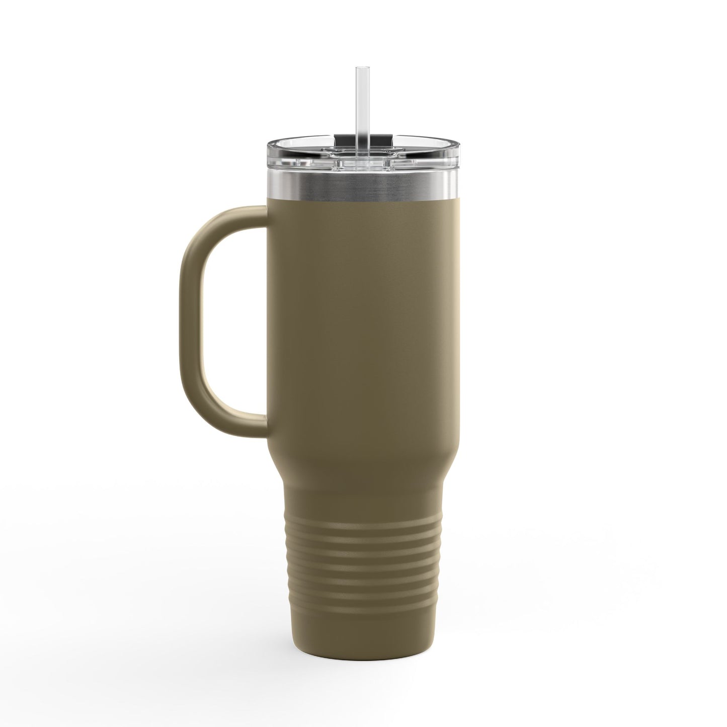 United We Stand text on the muted of a  40oz Insulated Travel Mug