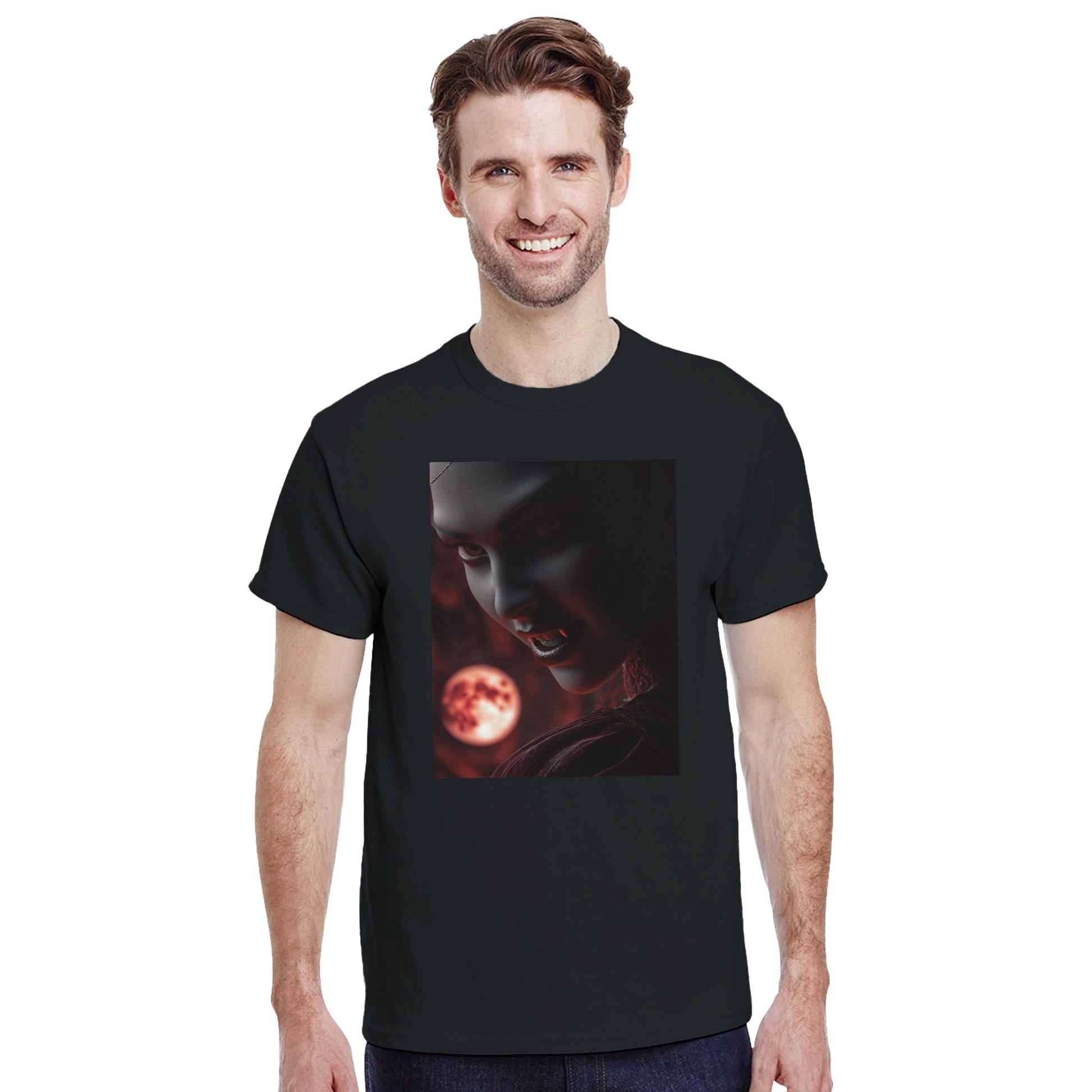 Cute Lil' Vampire on a Heavyweight T-shirt