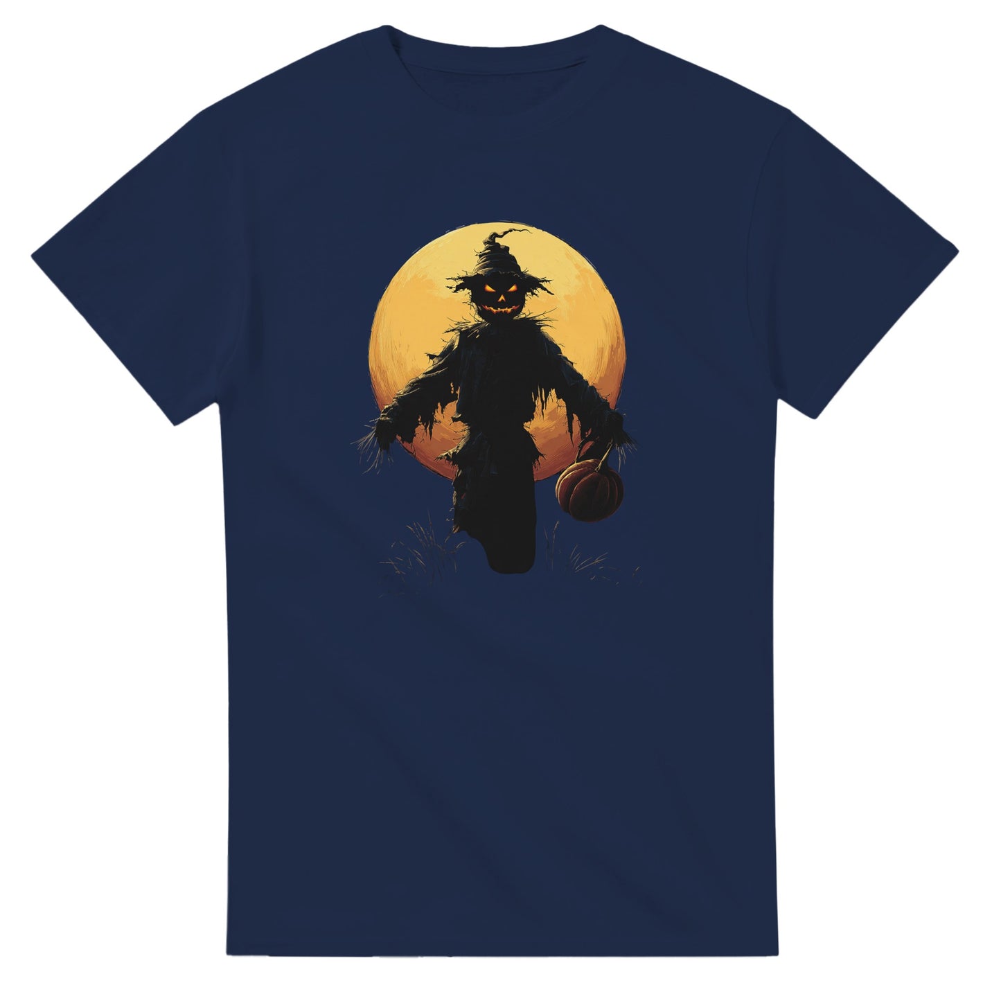 Haunted Scarecrow on a Heavyweight T-shirt