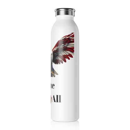 Some Gave All Patriotic Eagle on a 20oz Stainless Steel Water Bottle