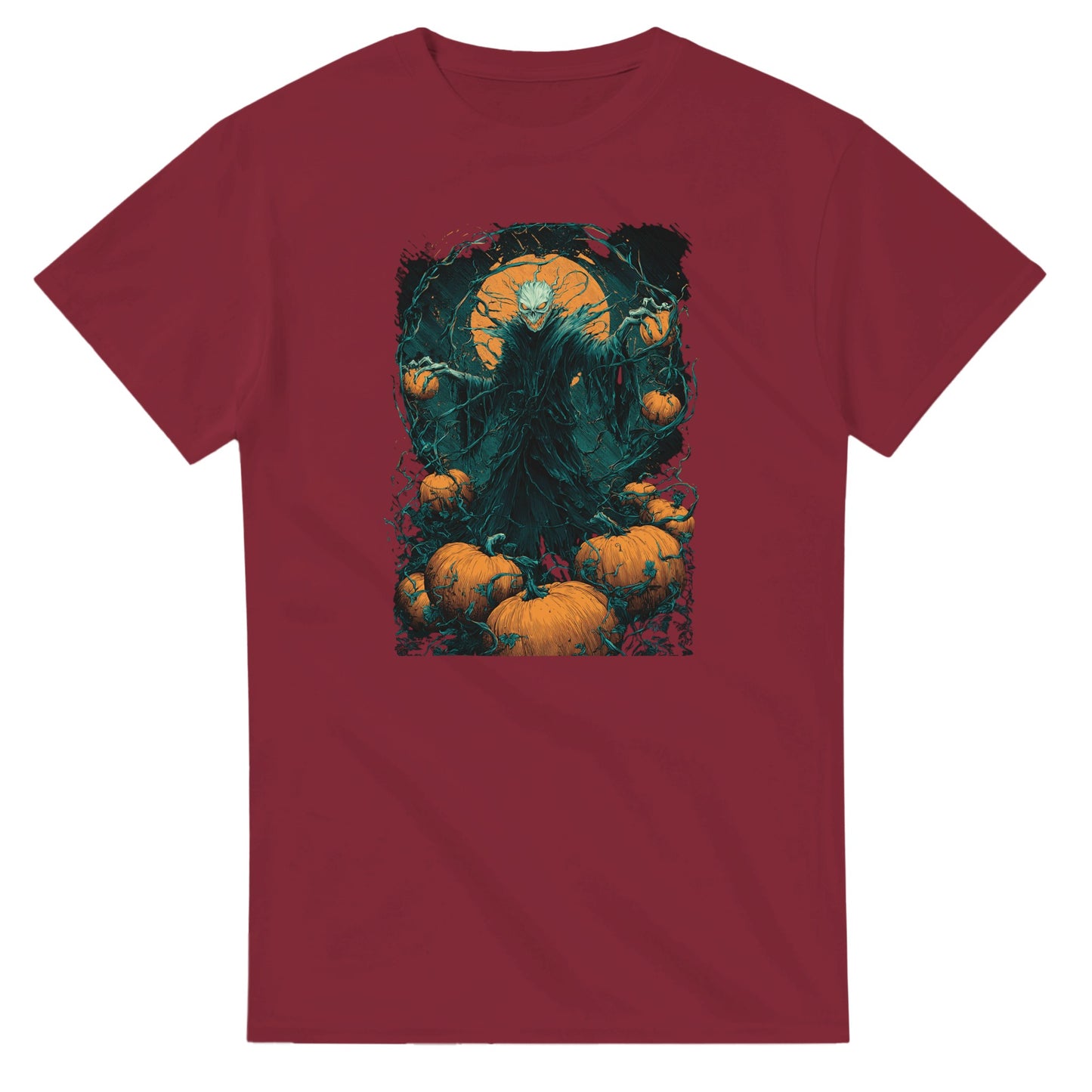 Spooky Pumpkin King on a Heavyweight T-shirt