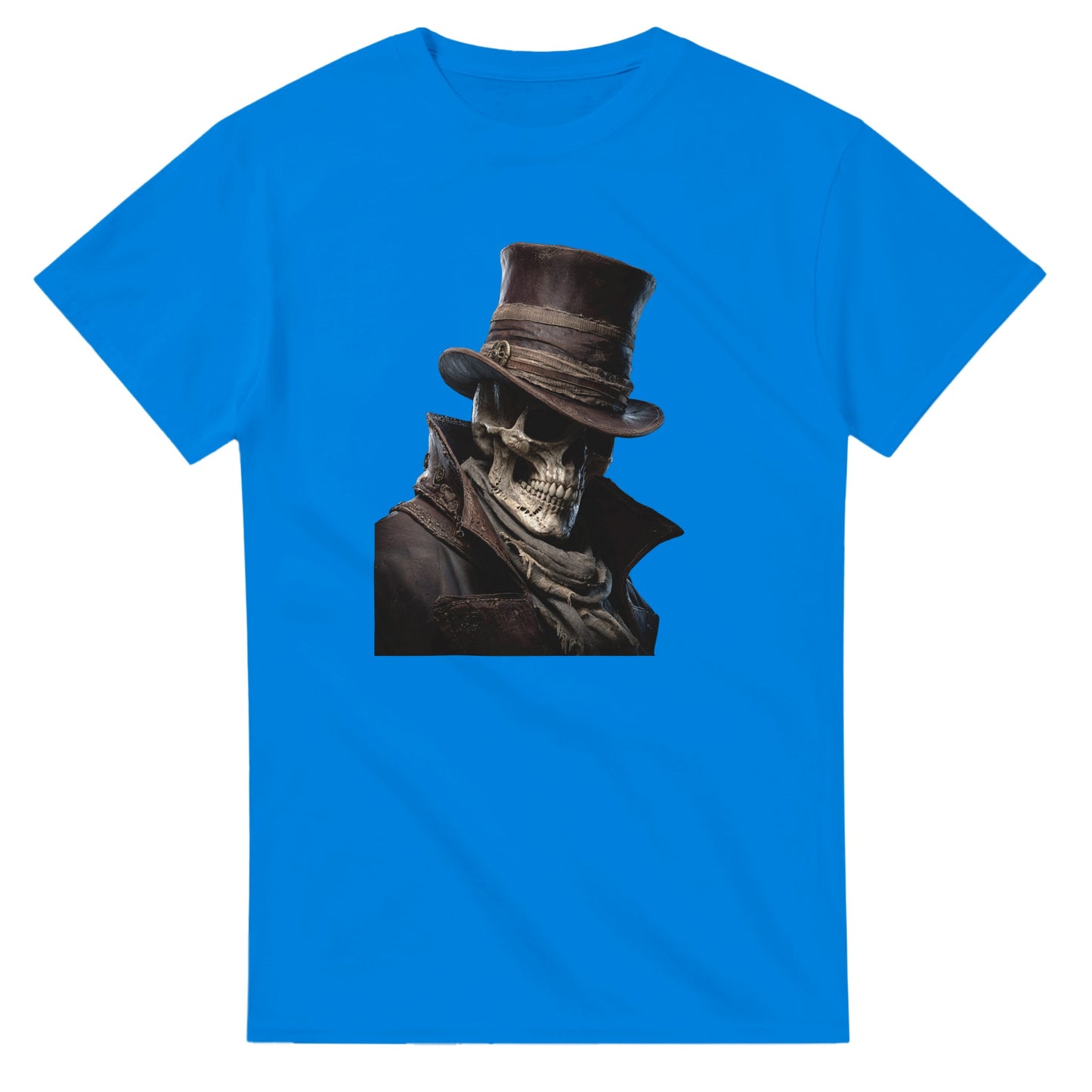 Steampunk Skull on a Heavyweight T-shirt