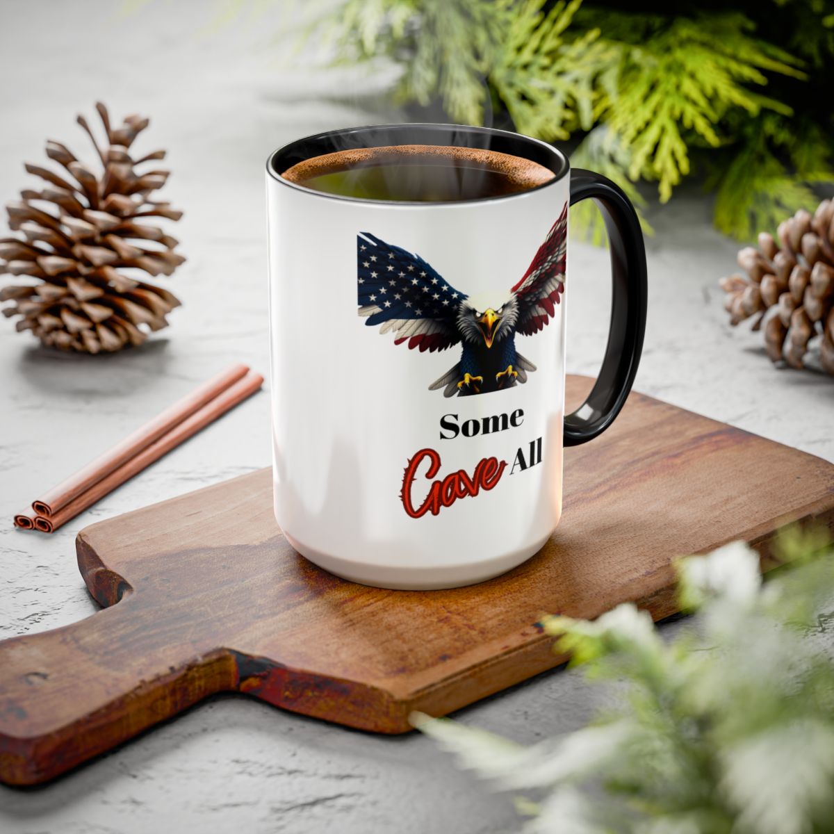 Some Gave All Patriotic Eagle Coffee Mug