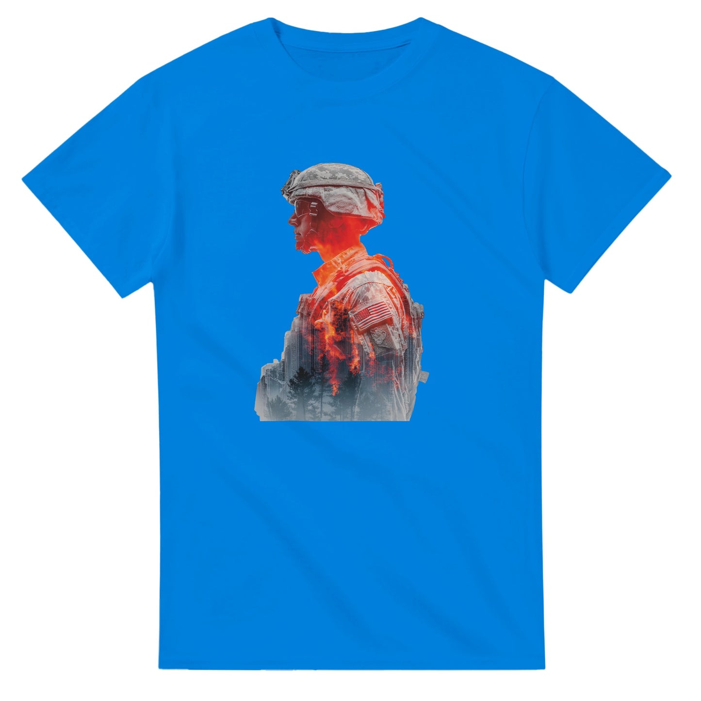 Fiery Spirit on a heavyweight t-shirt