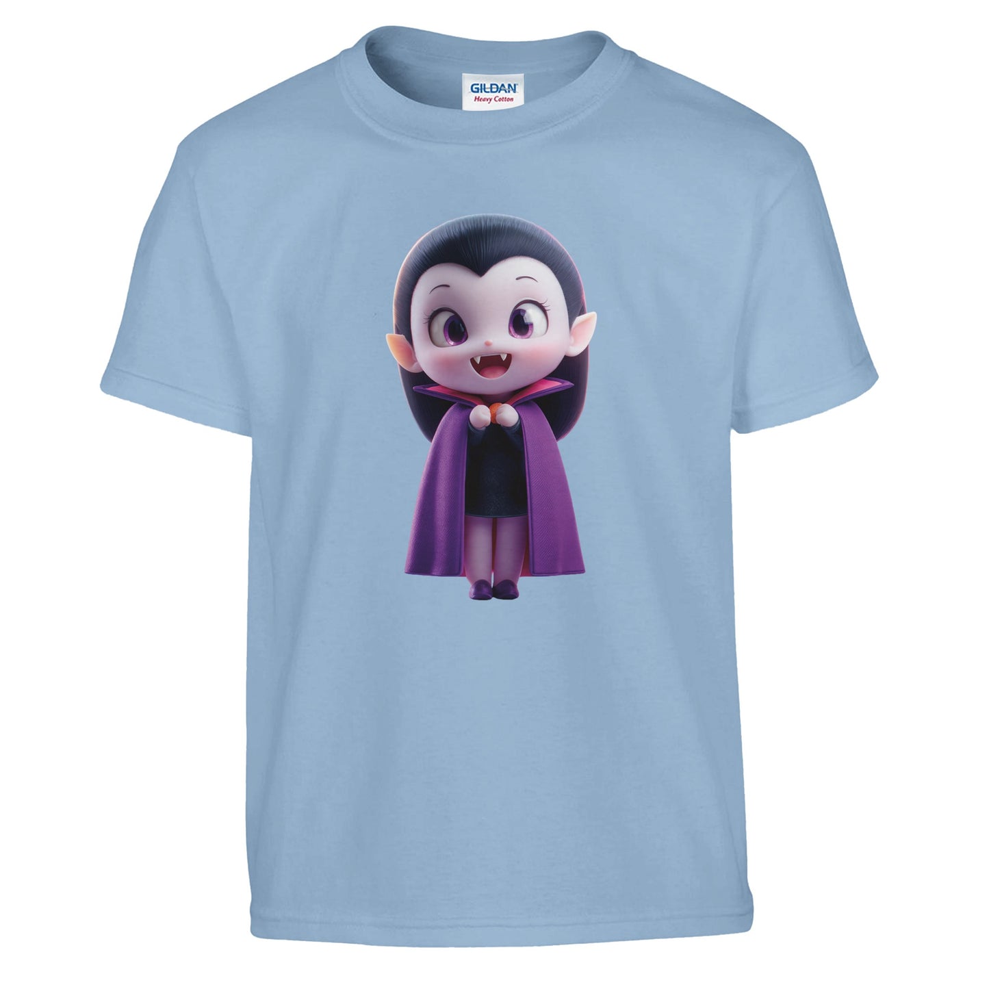 Cute Lil' Vampire on a Heavyweight T-shirt