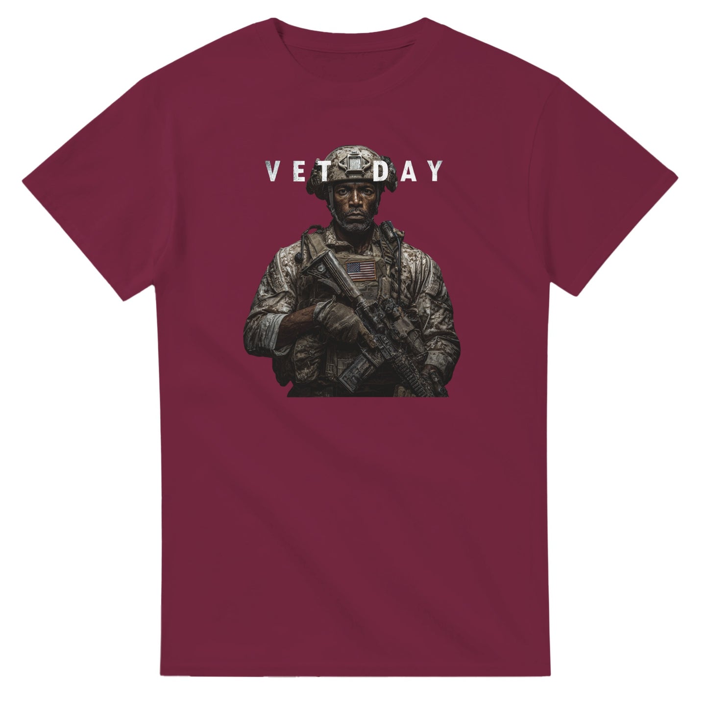 Vet Day Honor on a heavyweight t-shirt