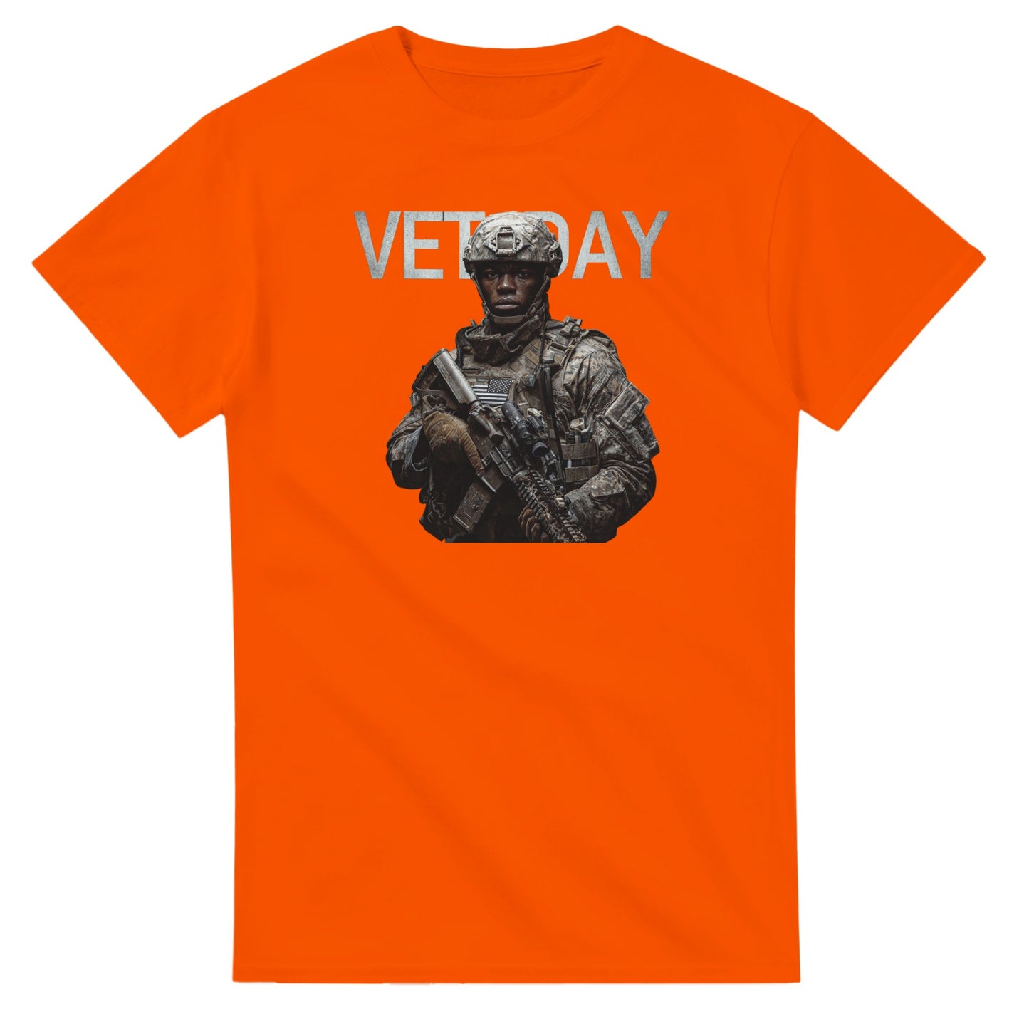 Veteran's Day on a heavyweight t-shirt
