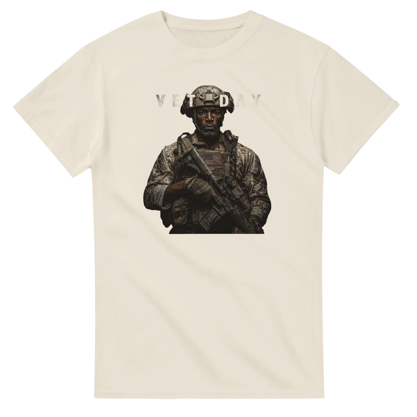 Vet Day Honor on a heavyweight t-shirt